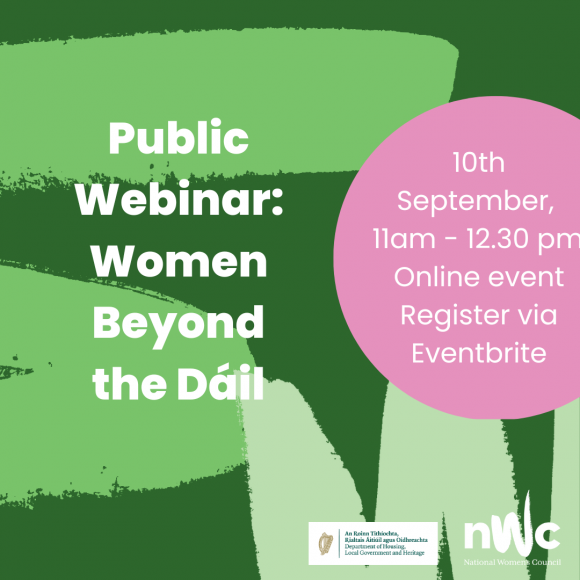 Public Webinar: Women Beyond the Dáil