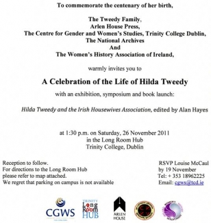 A celebration of the life of Hilda Tweedy