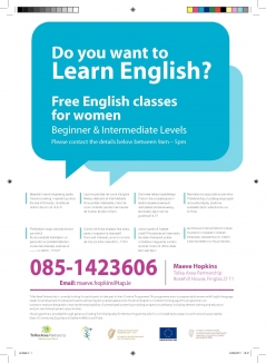 Free English Classes for Women