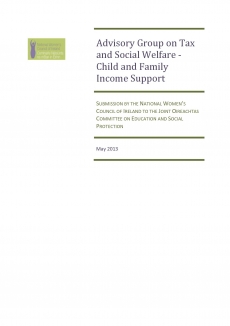 NWCI Submission on the Child and Family Income Support Report