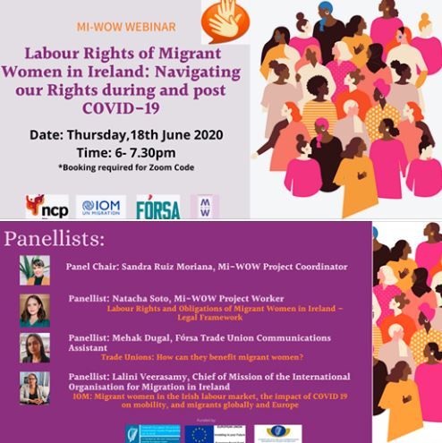 Migrant Women and Opportunities for Work Webinar Series